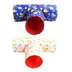 Jouet hamster cage cochon d'inde, tubes pliables et portables, cadeau pour animaux de compagnie, tunnel ...