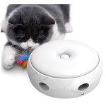 Jouets interactifs pour chats, jouet plumeau rechargeable par usb avec lumière intelligente, jouets electroniq ... Jouets interactifs pour chats, jouet plumeau rechargeable par usb avec lumière intelligente, jouets electroniq ...
