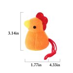 Jouet a m�cher en forme de poulet pour chat, 1 pi�ce, peluche interactive, chaton, cataire herbe - aux ...