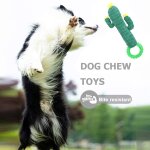 Jouet a m�cher r�sistant aux morsures pour chien et chat, dessin anim� cr�atif, cactus, en peluche, masticatio ...