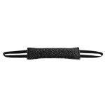 Jouet a m�cher pour chien 30 cm rouge durable avec poign�e antid�rapante noir yonis
