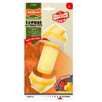 Jouet nylabone mcher pour chiens - os avec n ud alternative la peau brute - arme fromage bacon - jouet ...