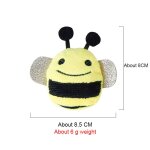 Jouet en peluche auto - excitant pour chat, mignon insecte en forme d'animal, abeille, coccinelle, dinosaure, ...