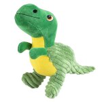 Jouet peluche pour chien dino iguanodon corduroy duvoplus