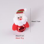 Jouet en peluche en forme de cloche pour chat, jouet de no�l, pour chat, chiot, bonhomme de neige, elk, ...