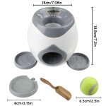 Jouet puzzle interactif pour chien, balle de distribution de friandises, jouets avec plats d�tachables, ...