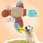 Jouets r�sistants aux morsures de chiens et chats, canard mignon, solide a jouable, en peluche de haute ...