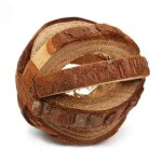 Jouets a roulettes en bois naturel pour petits animaux de compagnie, haltres enrichies, monocycle, cloche, ...