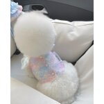 Jupe brodée a col licou pour chien, vêtements d'été pour animaux de compagnie, petit chapeau pour chat, ... Jupe brodée a col licou pour chien, vêtements d'été pour animaux de compagnie, petit chapeau pour chat, ...