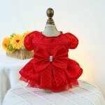 Jupe moelleuse a manches volantes pour petits chiens, jupe princesse en gaze, robe de mariée etoile sur ... Jupe moelleuse a manches volantes pour petits chiens, jupe princesse en gaze, robe de mariée etoile sur ...