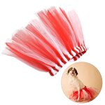 Jupe de princesse colore pour animaux de compagnie, tenue de bouledogue cosplay douce pour petit chien, ...