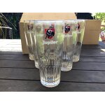 Jupiler lots de 6 verres a bi�res 50 cl, officiel et neuf