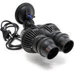 Jvp - 202a pompe de brassage double wavemaker, 12000 l / h 24 w, fixation par ventouse, pour aquarium, ...