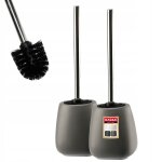 Kadax 2x brosse wc c�ramique gris