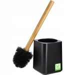 Kadax brosse wc bambou noir