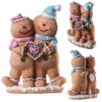 Kadax figurine de no�l gar�on et fille jet�e