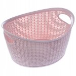 Kadax panier organisateur rond avec poign�es 9l