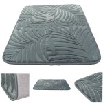 Kadax tapis de salle de bain anciles 45x70cm vert antidrapant