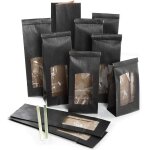Kal - lot de 10 sachets a epices avec fen�tre transparente et insert en film plastique - sacs a epices ...