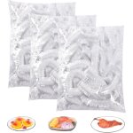 Kal - 300pcs film alimentaire reutilisable, charlotte alimentaire reutilisable, film etirable elastique ...