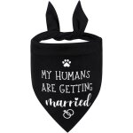 Kal - bandana pour chien « my humans are getting married », 1 bandana de mariage pour chien, echarpe ... Kal - bandana pour chien « my humans are getting married », 1 bandana de mariage pour chien, echarpe ...