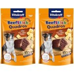 Kal - beef stick quadros - friandise pour chien a la viande et au fromage - 70g (lot de 2)