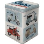 Kal - boîte a thé rétro, vespa ¿ model chart ¿ idée de cadeau pour fans de scooters, pour thé en vrac ... Kal - boîte a thé rétro, vespa ¿ model chart ¿ idée de cadeau pour fans de scooters, pour thé en vrac ...
