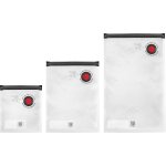 Kal - fresh & save ensemble de sachets sous vide, sachets de conservation avec fermeture a glissire, ...