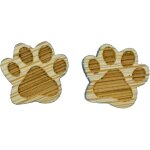 Kal - gates boucles d'oreilles a tige plug boucles d'oreilles pour animaux de compagnie chien chat patte ...