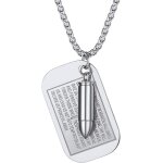 Kal - plaque homme gravure personnalis, fibre de carbone dog tag acier collier pour homme, plaque militaire ...
