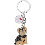 Kal - porte - cls en mtal avec mdaille d'identification pour chien