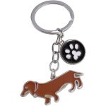 Kal - porte - cls en mtal avec mdaille d'identification pour chien