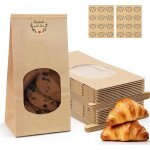 Kal - sachet kraft alimentaire 24 pièces sac papier kraft avec fenetre sac kraft sachet papier pochette ... Kal - sachet kraft alimentaire 24 pièces sac papier kraft avec fenetre sac kraft sachet papier pochette ...