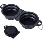 Kalanka - 2 en 1 pliant bol en plastique pour chat / chiens non assembl en plastique, une pice moule ...