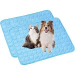 Kalanka - 2 pi�ces tapis rafraichissant chat, tapis rafra�chissant chien, lavable, tapis chien auto - ...