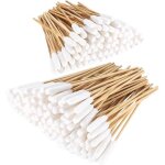 Kalanka - lot de 300 cotons - tiges pour chien - 15 cm et 12 cm de long - nettoyeur auriculaire pour ...