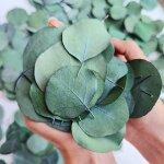 Kalanka - lot de 300 feuilles d'eucalyptus sches, confettis biodegradables, 100% en vrac en vrac naturelleme ...