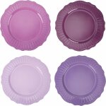 Kalanka - lot de 4 dessous de plat  33 cm en plastique pp, shades of provence