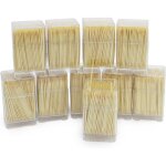 Kalanka - ® 4500x cure - dents en bois - cure - dents pour un usage quotidien - cure - dents dans une ...