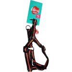 Kalanka - aime harnais en nylon couleurs noir et orange pour petit chien réglable taille s 45 - 55 cm ... Kalanka - aime harnais en nylon couleurs noir et orange pour petit chien réglable taille s 45 - 55 cm ...