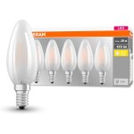 Kalanka - ampoule, verre, e14, 4 w, blanc lot de 5