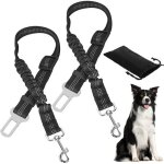 Kalanka - ceinture chien voiture - 2 pi�ces ceinture securite chien voiture avec absorption des chocs ...