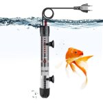 Kalanka - chauffage d'aquarium 50w, chauffage en verre submersible temp�rature r�glable chauffe - aquarium ...