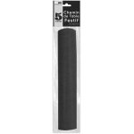 Kalanka - chemin de table intisse 5m uni noir Kalanka - chemin de table intisse 5m uni noir