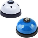 Kalanka - cloche de dressage animaux de compagnie, 2 pi�ces sonnettes pour chiens cloche d'apprentissage ...