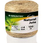 Kalanka - corde sisal griffoir chat ficelle jute 4 mm jardinage d�co. 1 rouleaux de corde de jute 100m ...
