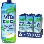 Kalanka - eau de coco originale 6x1 litre, riche en electrolytes, sans gluten, riche en vitamine c et ...