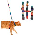Kalanka - ensemble de laisse et harnais pour chat 1 pice - harnais rglable pour chaton - collier rglable ...