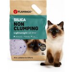 Kalanka - flamingo litire pour chat silice granuls de tailles intermdiaire - medium 5l - convient ...