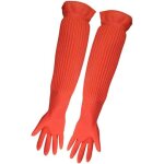 Kalanka - gant d'aquarium en caoutchouc gants de nettoyage m�nagers a bras long gant de vaisselle de ...